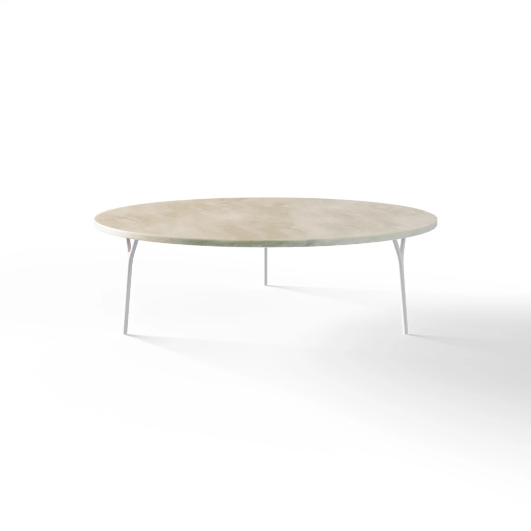 TISCH 1047 » FOREST GREEN/WEIß MATT