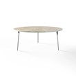 TABLE 1048 » FOREST GREEN/BRUSHED STAINLESS