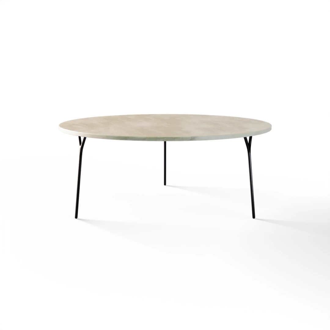 BORD 1048 » FOREST GREEN/BØRSTET SORT