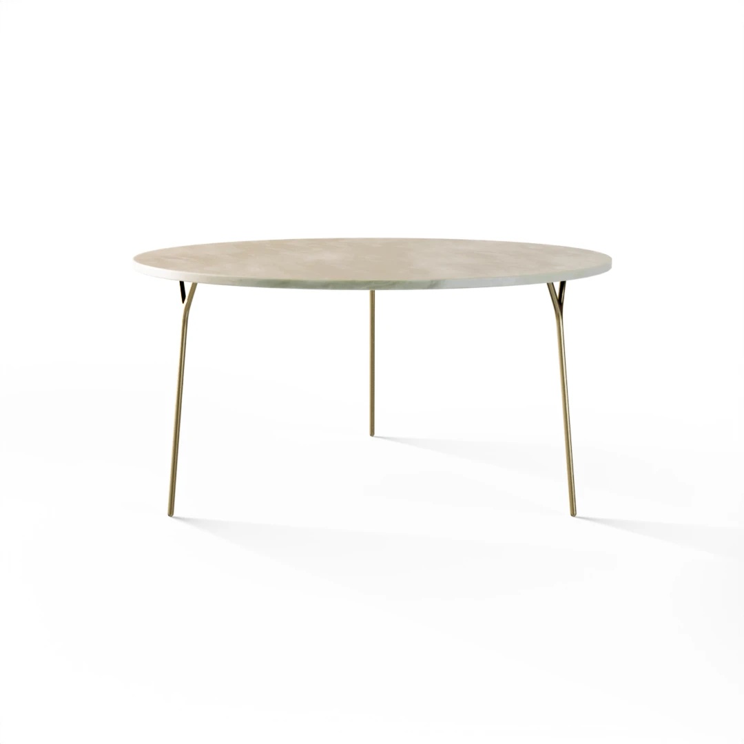 BORD 1049 » FOREST GREEN/BØRSTET GULL