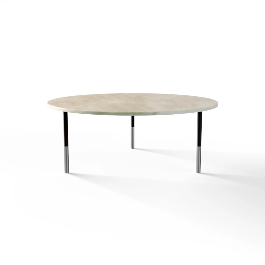 BORD 1051 » FOREST GREEN / MATT SVART/BORSTAD ROSTFRITT