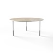 TABLE 1052 » FOREST GREEN / MATT WHITE/BRUSHED STAINLESS