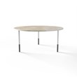 TABLE 1052 » FOREST GREEN / MATT WHITE/POLISHED STAINLESS