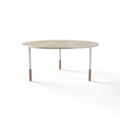 TABLE 1052 » FOREST GREEN / MATT WHITE/BRUSHED COPPER 