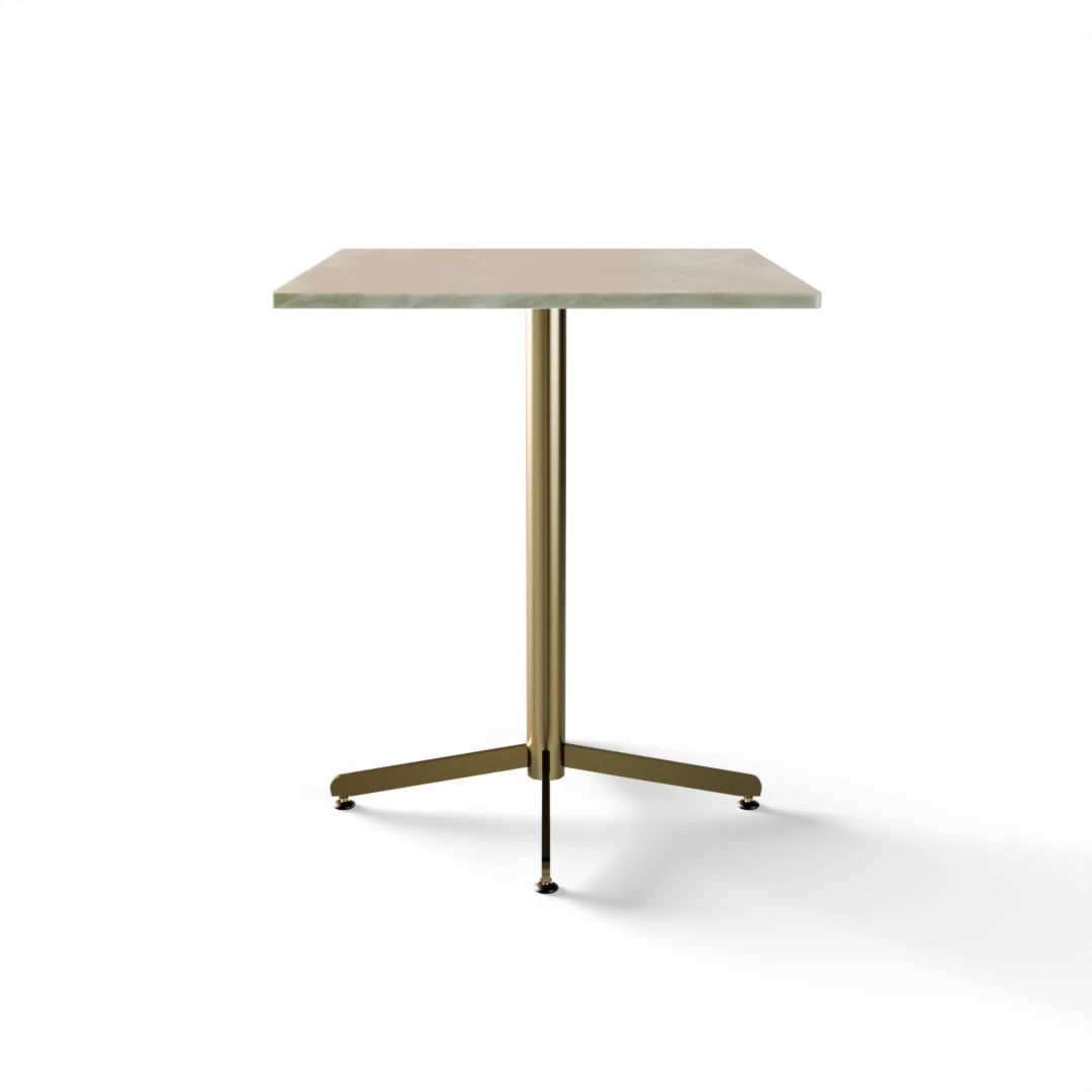 TABLE 1056 » FOREST GREEN / BRUSHED GOLD