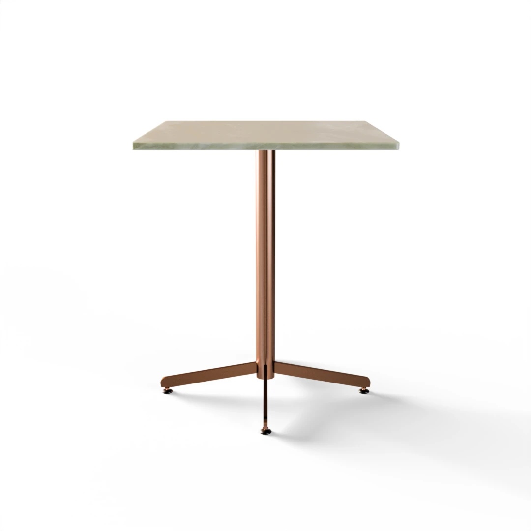 TABLE 1056 » FOREST GREEN / BRUSHED COPPER
