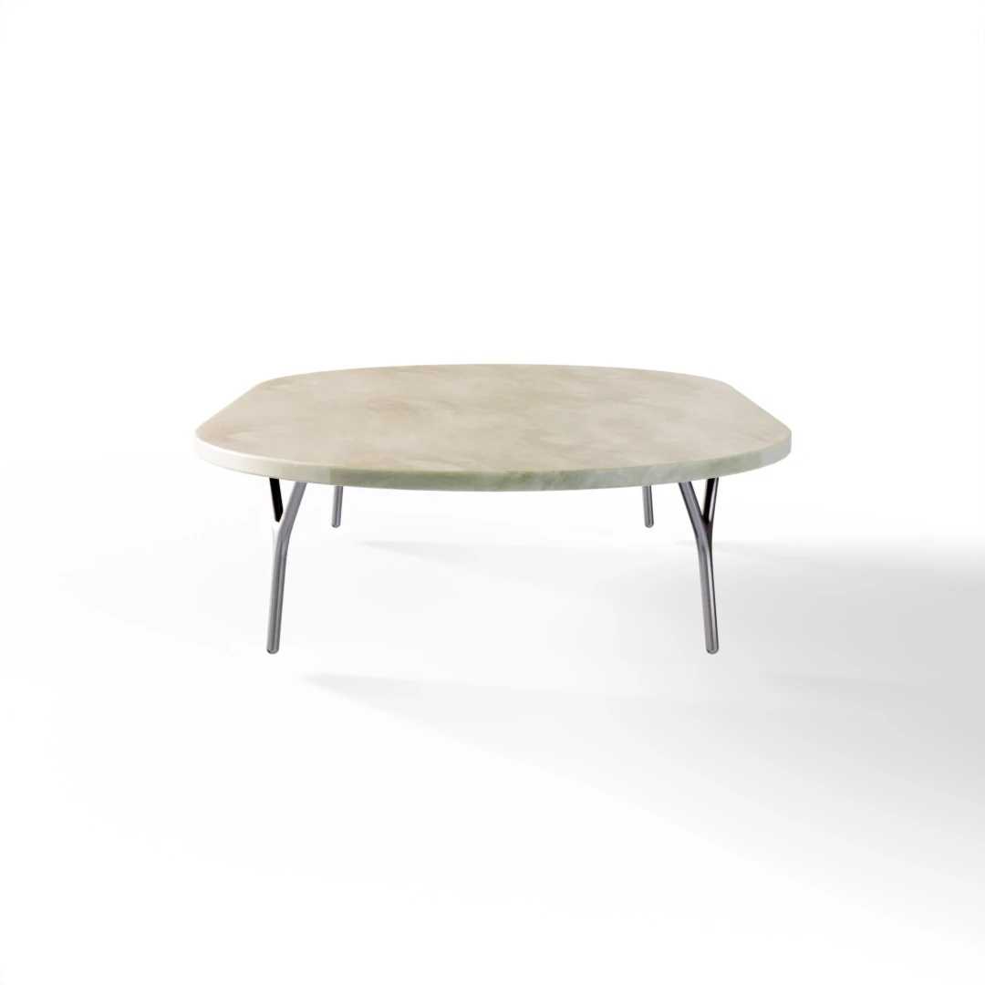 BORD 1063 » FOREST GREEN / BØRSTET RUSTFRI