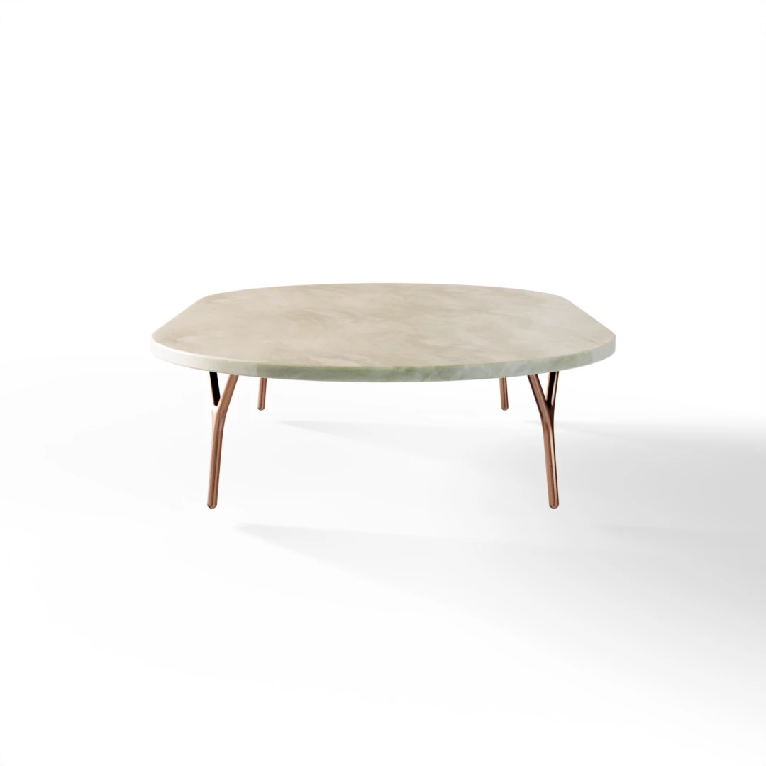 BORD 1063 » FOREST GREEN / BØRSTET KOBBER 