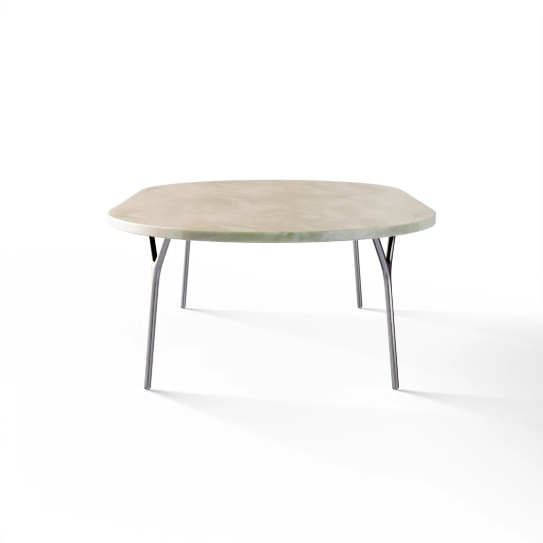 BORD 1064 » FOREST GREEN / BØRSTET RUSTFRI
