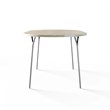 TABLE 1066 » FOREST GREEN / BRUSHED STAINLESS