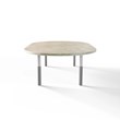 BORD 1067 » FOREST GREEN / MAT HVID/BØRSTET RUSTFRI