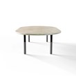 BORD 1067 » FOREST GREEN / MAT SORT/POLERET RUSTFRI