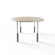 TAVOLO 1068 » FOREST GREEN / BIANCO OPACO/INOX LUCIDO