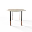 TAVOLO 1069 » FOREST GREEN / NERO OPACO/RAME SPAZZOLATO