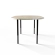 TAVOLO 1069 » FOREST GREEN / NERO MAT/INOX LUCIDO