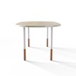 TAVOLO 1069 » FOREST GREEN / BIANCO OPACO/ORO SPAZZOLATO