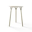 TABLE 1070 » FOREST GREEN/BRUSHED GOLD 