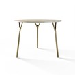 BORD 1071 » FOREST GREEN/BØRSTET GULD 