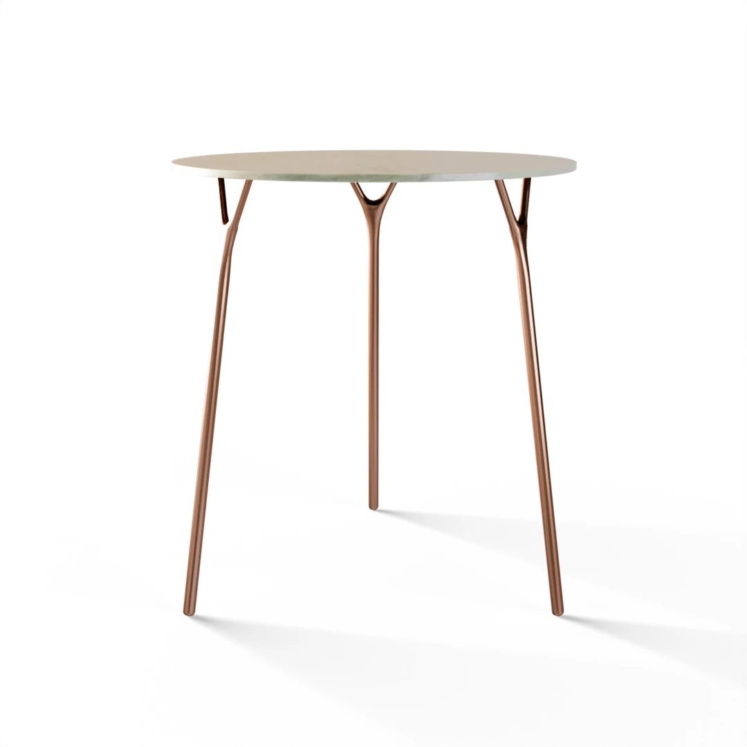 TISCH 1072 » FOREST GREEN/KUPFER GEBÜRSTET