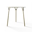 TABLE 1073 » FOREST GREEN/BRUSHED GOLD