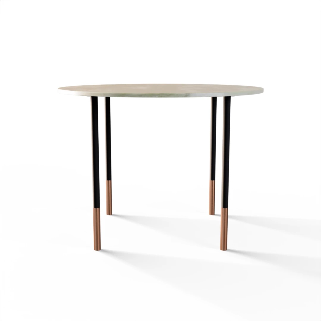 TABLE 1074 » FOREST GREEN / MATT BLACK/BRUSHED COPPER 