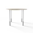 TAVOLO 1074 » FOREST GREEN / BIANCO OPACO/INOX SPAZZOLATO