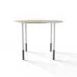 TAVOLO 1074 » FOREST GREEN / BIANCO OPACO/INOX LUCIDO