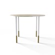 TAVOLO 1074 » FOREST GREEN / BIANCO OPACO/ORO SPAZZOLATO