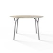 TAVOLO 1075 » Ø1200 FOREST GREEN/INOX SPAZZOLATO