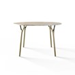 TAVOLO 1075 » Ø1200 FOREST GREEN/ORO SPAZZOLATO