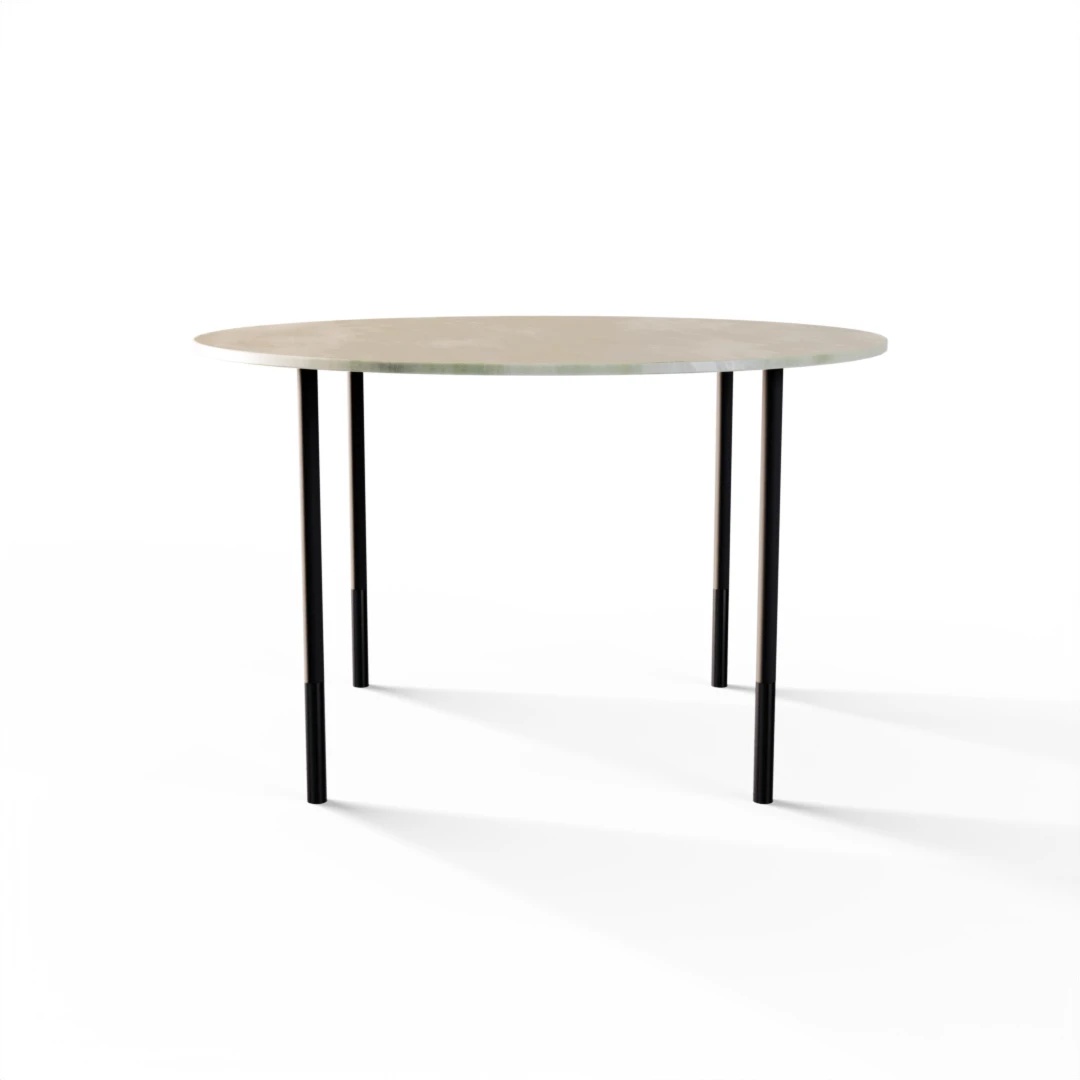 TABLE 1076 » FOREST GREEN / NOIR MAT/NOIR BROSSÉ