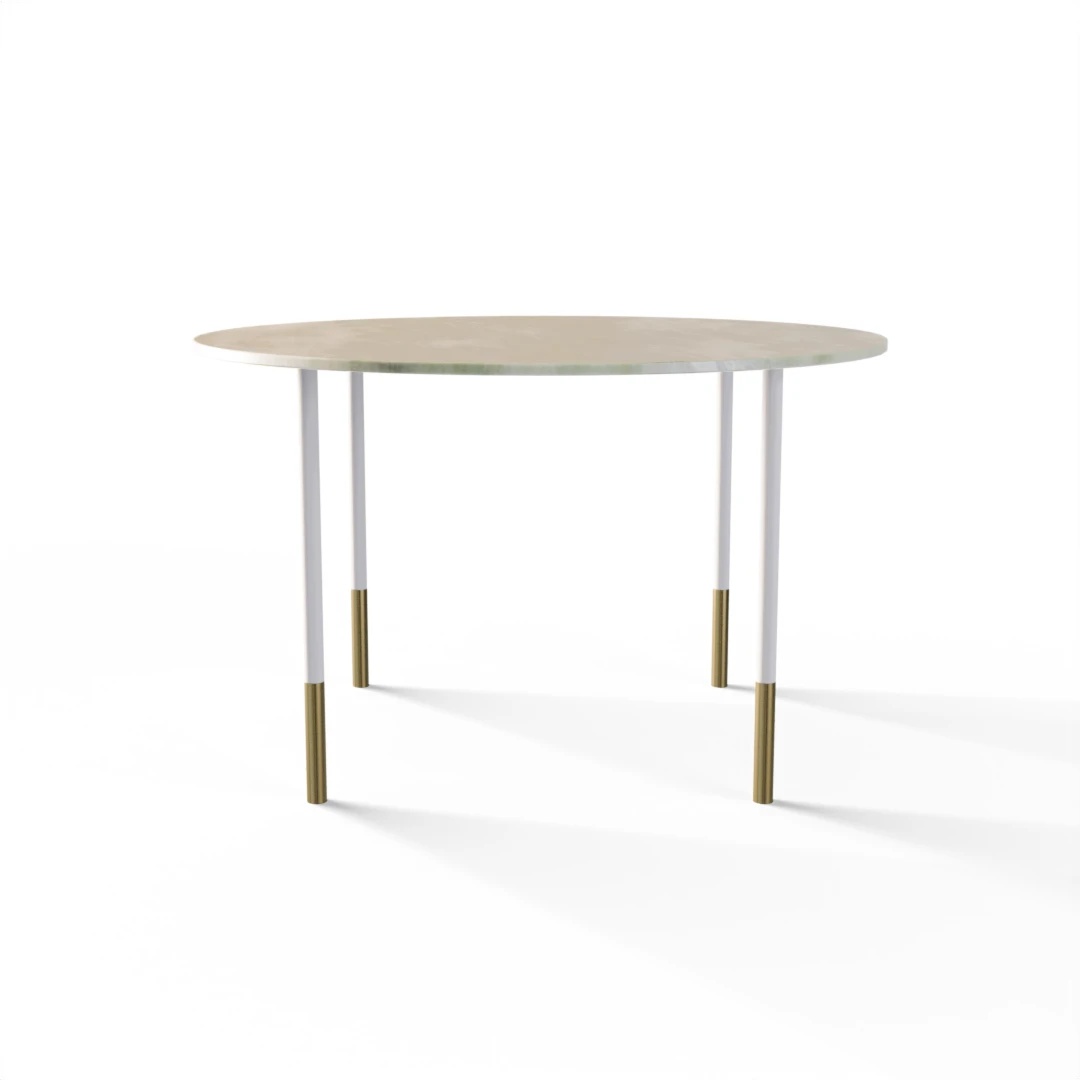 TAFEL 1076 » FOREST GREEN / MAT WIT/GEBORSTELD GOUD