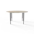 TISCH 1079 » FOREST GREEN / SCHWARZ MATT/EDELSTAHL GEBÜRSTET