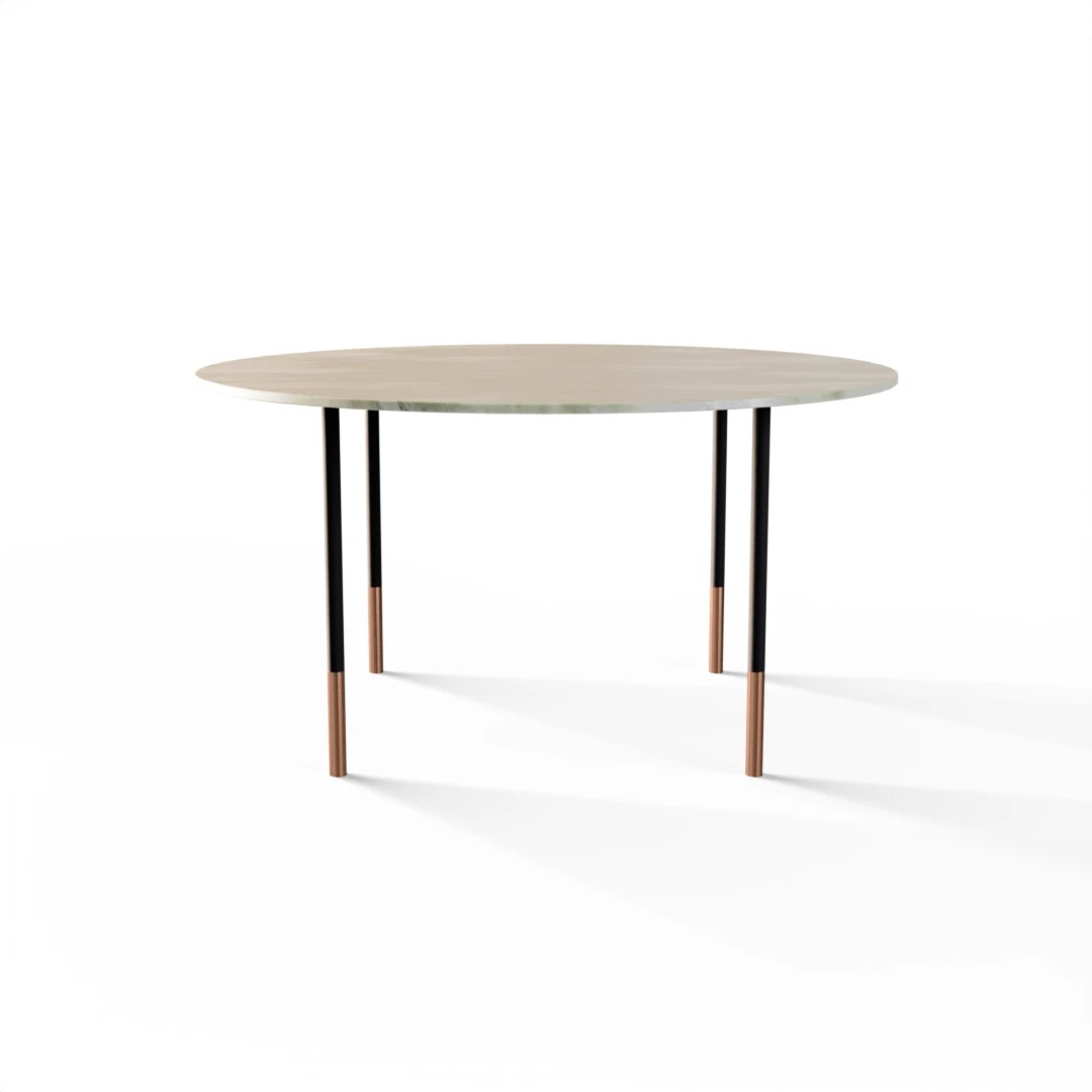 TABLE 1079 » FOREST GREEN/ MATT BLACK/BRUSHED COPPER 