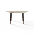 TISCH 1079 » FOREST GREEN / SCHWARZ MATT/KUPFER GEBÜRSTET