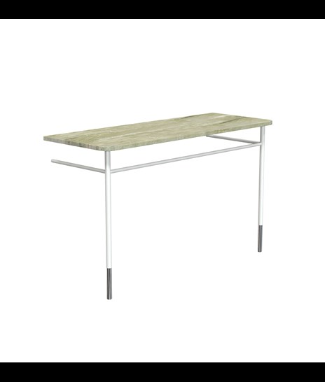 ENSEMBLE DE MEUBLES 1085 » FOREST GREEN/BLANC MAT/INOX POLI