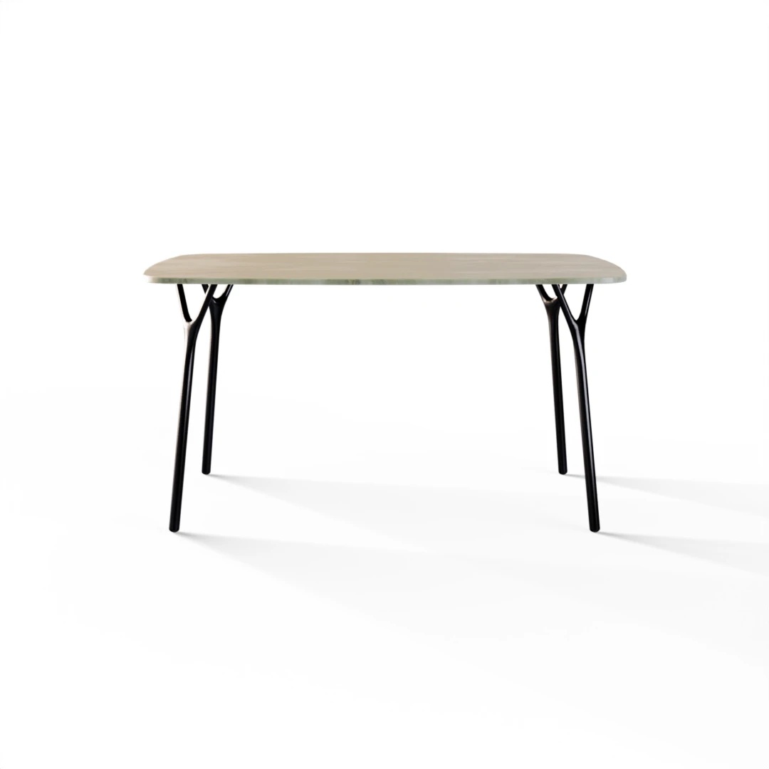 TABLE 1086 » FOREST GREEN / BRUSHED BLACK