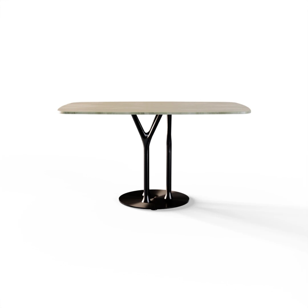 TABLE 1087 » FOREST GREEN / BRUSHED BLACK