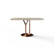 TABLE 1087 » FOREST GREEN / BRUSHED COPPER 