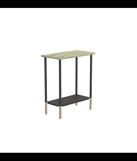 BORD 1088 » FOREST GREEN  / MATT SVART/BORSTAD GULD