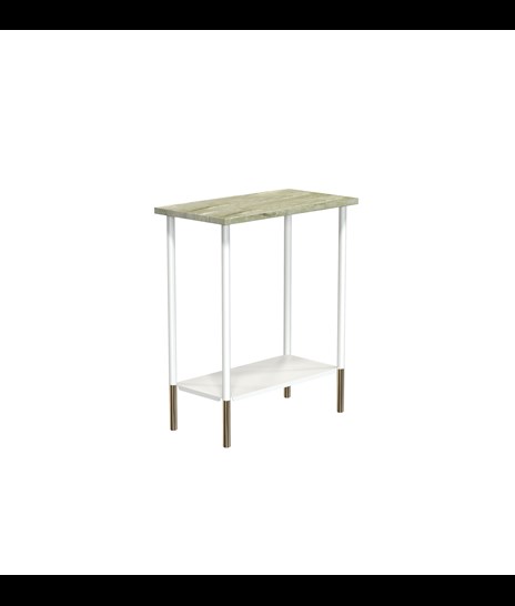 TABLE 1088 » FOREST GREEN / BLANC MAT/DORÉ POLI