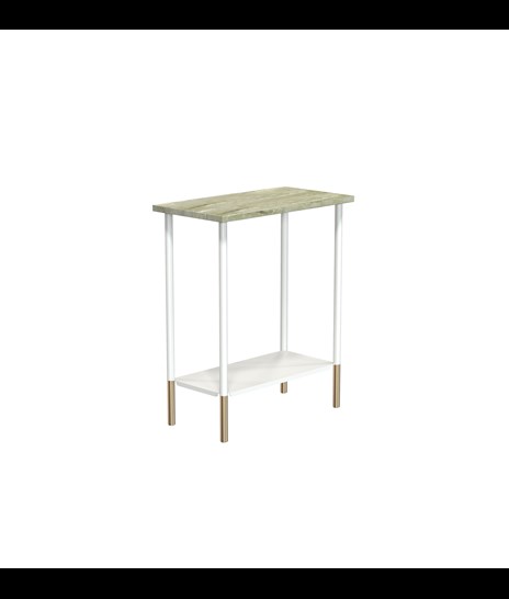 TABLE 1088 » FOREST GREEN  / BLANC MAT/DORÉ BROSSÉ