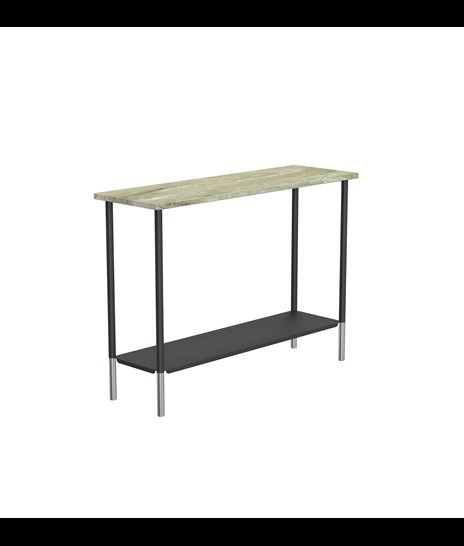 TABLE SET 1089 » FOREST GREEN  / MATT BLACK/BRUSHED STAINLESS