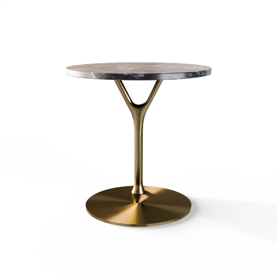 TABLE 2001 » VAN GOGH GREY / BRUSHED GOLD