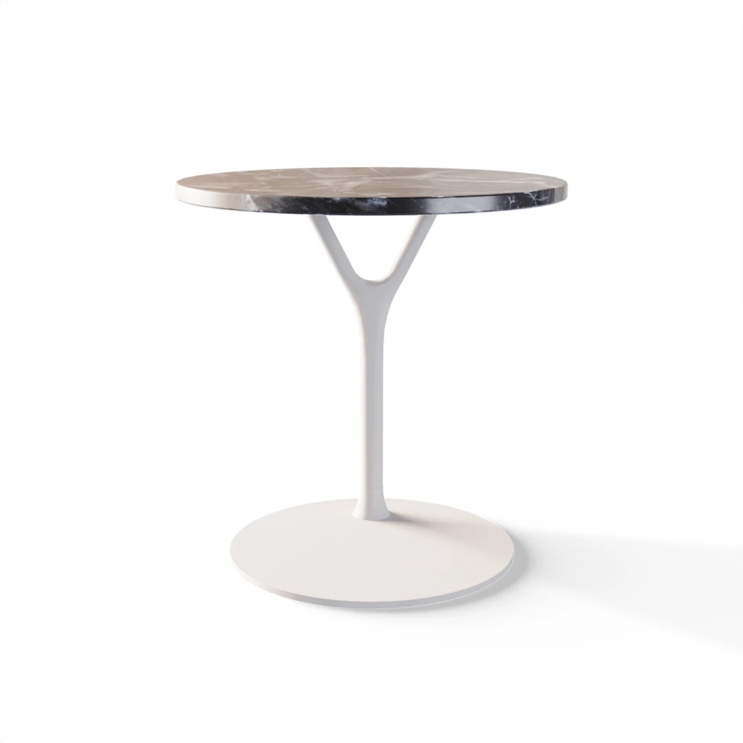 TABLE 2001 » VAN GOGH GREY / MATT WHITE