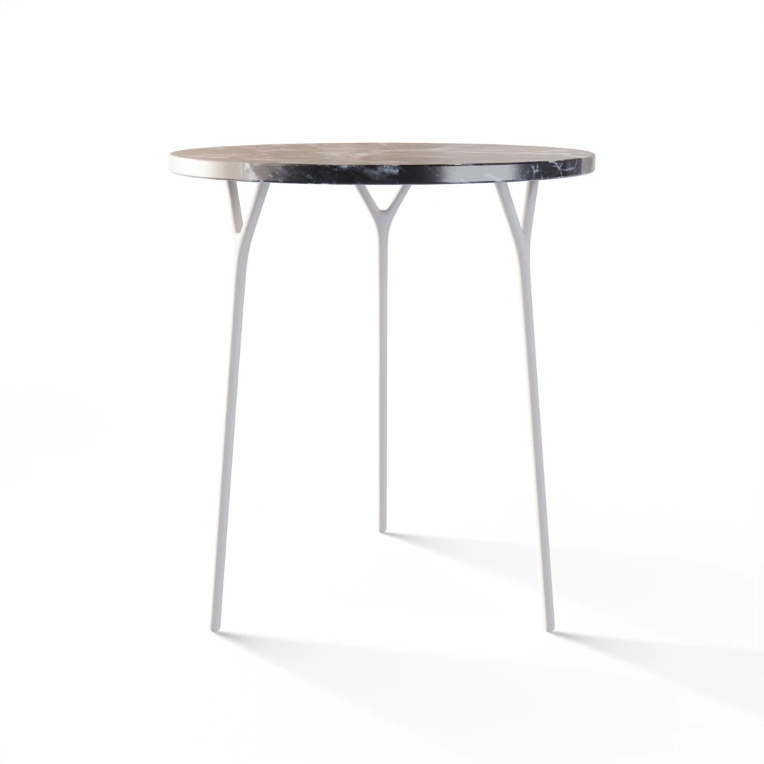 TABLE 2007 » VAN GOGH GREY / MATT WHITE