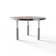 TABLE 2025 » VAN GOGH GREY / MATT WHITE/BRUSHED STAINLESS