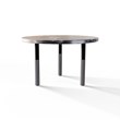 TABLE 2025 » VAN GOGH GREY / MATT BLACK/POLISHED STAINLESS