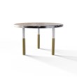 TABLE 2025 » VAN GOGH GREY / MATT WHITE/BRUSHED GOLD
