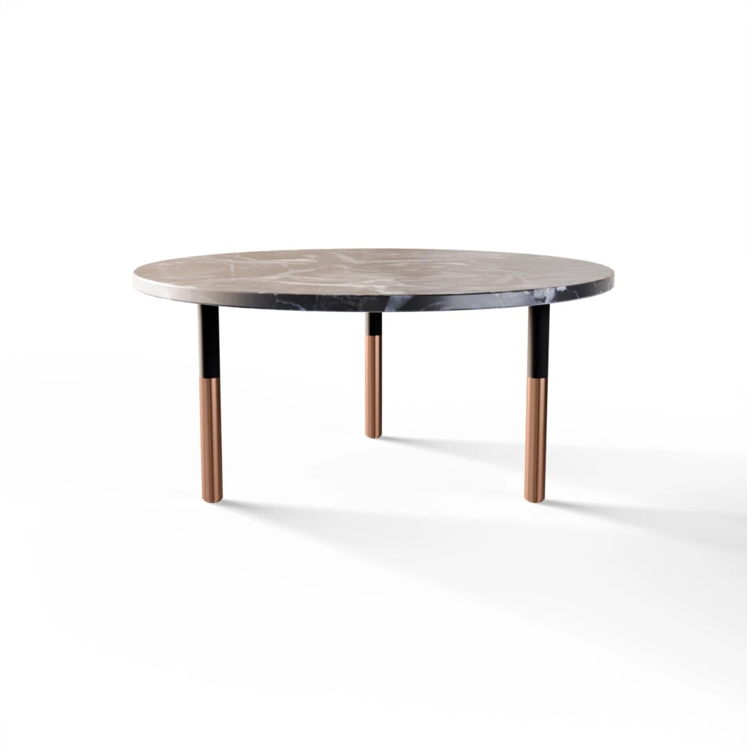 TABLE 2026 » VAN GOGH GREY / MATT BLACK/BRUSHED COPPER 